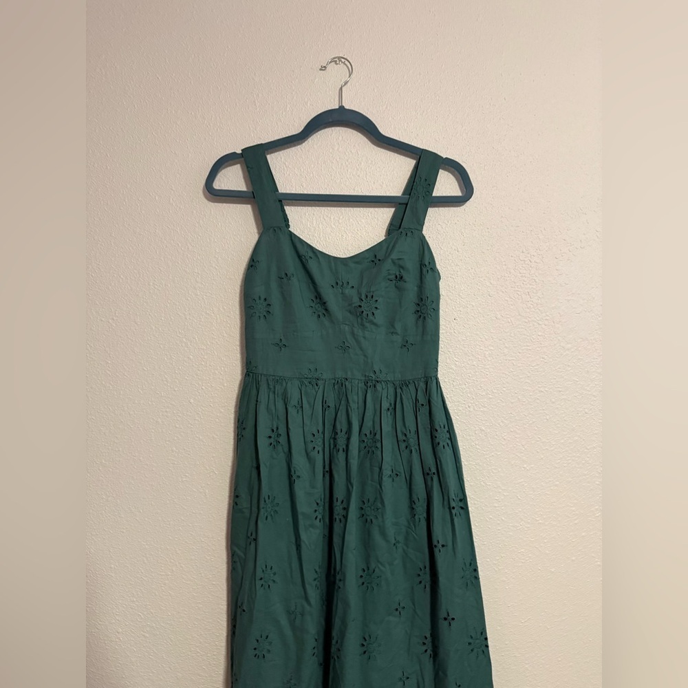 J.Crew Eyelet Midi Dress - Picture 3 of 10